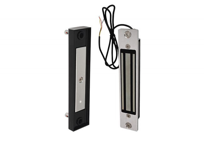 Locinox S-MAG Magnetic Lock Embedded Sliding Gate 250kg IP68 Black Quick-Fix