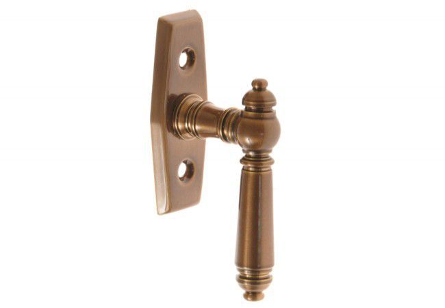 Single-Arm Window Handle Patina Finish Complete Set for Standard Windows