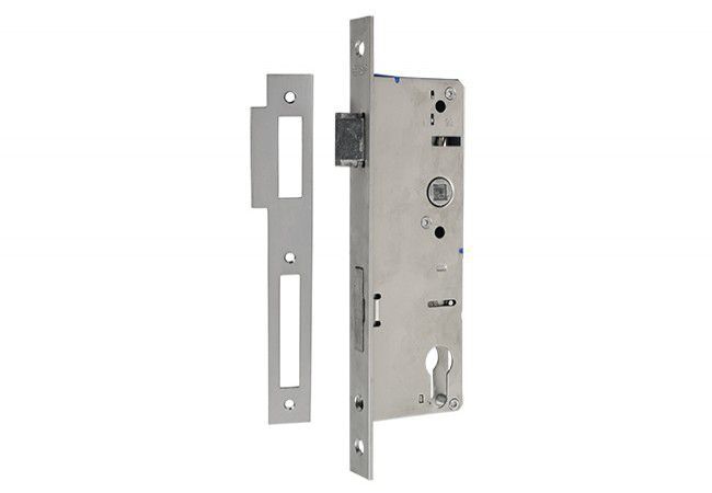 Ikva 92/45/22/8 lock, galvanized, without striker plate