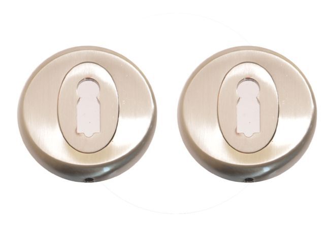 KL REGULUS T-002-104 G5 Round Escutcheon Matte Nickel Fingerprint Resistant