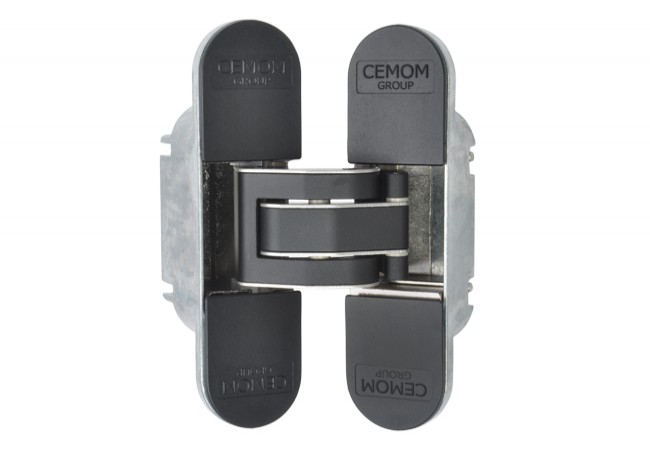 Polsoft ESTETIC 80/A Concealed Hinge 3D Adjustable Matte Black EN 1935 80kg