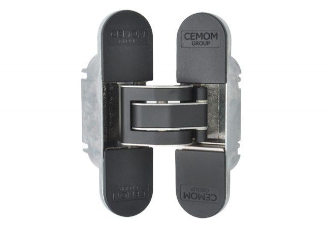 Polsoft ESTETIC 80/A Concealed Hinge 3D Adjustable Matte Black EN 1935 80kg