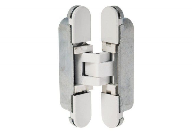 CEAM 929 Concealed Hinge 76x14 mm 3D Adjustable White for Lightweight Doors