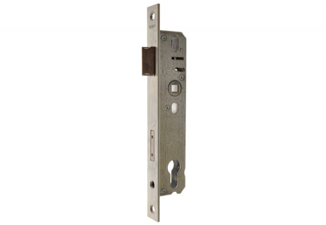 KFV 49N-PZW 92/25/24 Mortise Lock Zinc-Plated Silver for Aluminum Doors 200kg