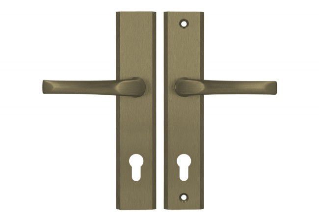 AXA Niagara ++ 92 WB Door Handle F4 Old Gold EN 1906 74-83mm Anodized Aluminum