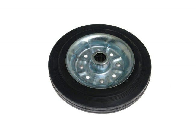CSG 200/20W Roller Bearing Wheel 200mm Black Rubber 230kg Load Industrial Use