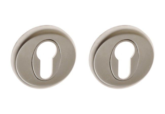 Nomet WB REGULUS T-003-104 G5 Round Escutcheon Matte Nickel Finish Interior Doors