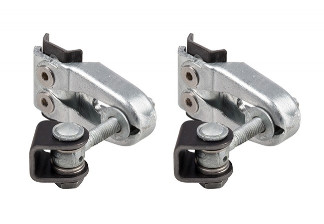 Locinox GBMU4DSHIELD-B-M12-90-02 Gate Hinge 180° Four-Way Adjustable Anti-Tamper M12 90mm