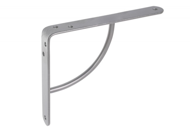 Podpórka z łukiem "12" Support Bracket 250x200mm Arch Design Grey Metallic