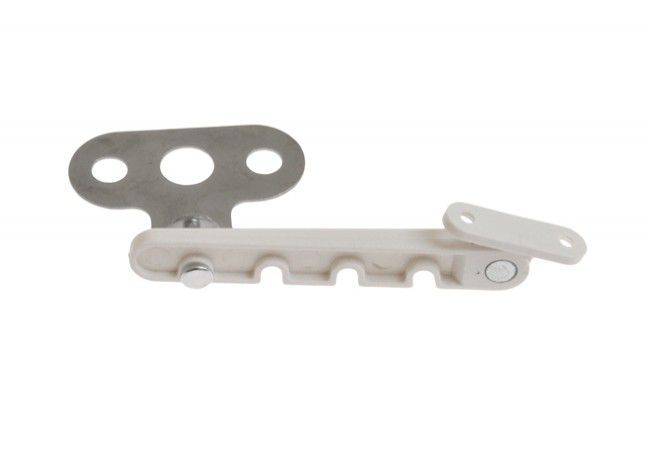 RAK HR005 Plastic Window Holder Adjustable Opening White Child Safety Retainer