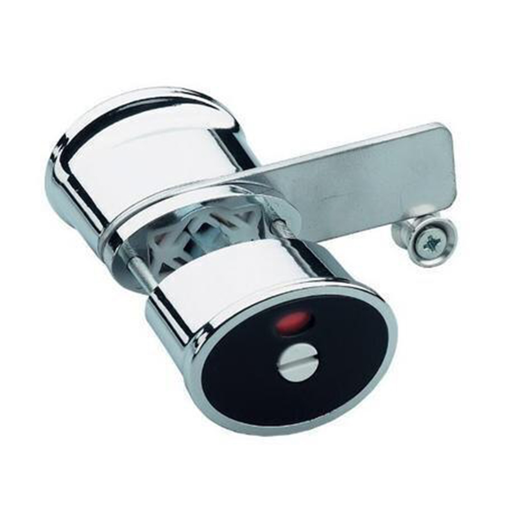 Abloy WC nupplukk DF1000 – läikiv kroom, 24 mm