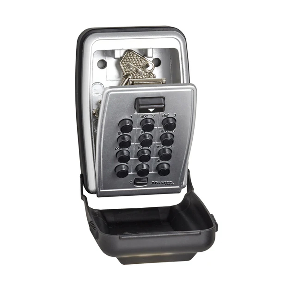Master Lock 5423 seinale kinnitatav võtmekarp 12-kohalise koodiga