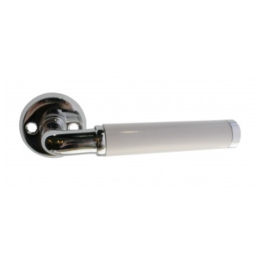 Fiskostar ukselink 46WW – kroom/valge