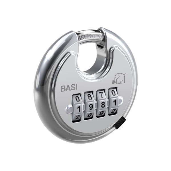 Basi 4-kohalise koodiga tabalukk RVS 610Z