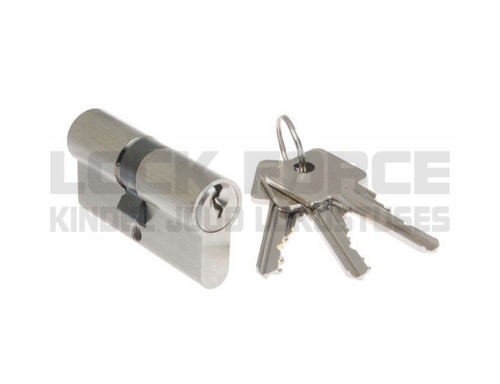 EUROPROFILE CYLINDER GE E1 25-25 NICKEL SATIN