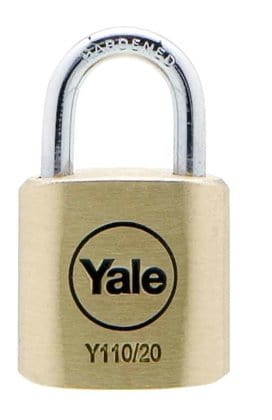 Yale Handy Basic GY110 seeria, messingist korpusega tabalukk