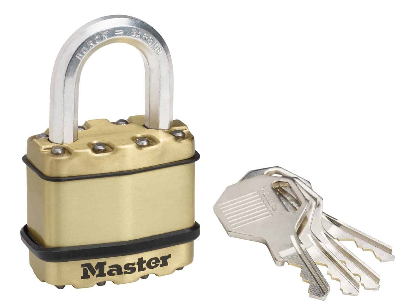 Master Lock M1B Excell tabalukk, erinevad sanga kõrgused