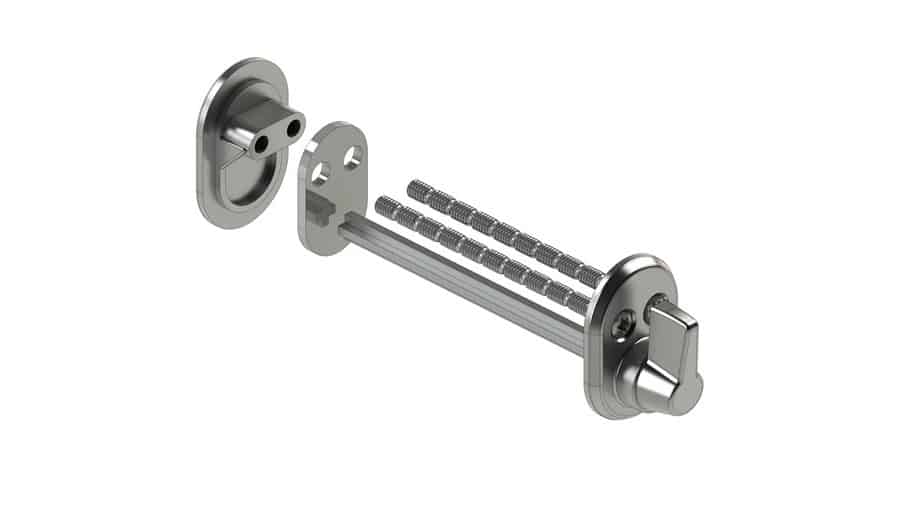 Abloy CH005 väändenupp + pimekilp