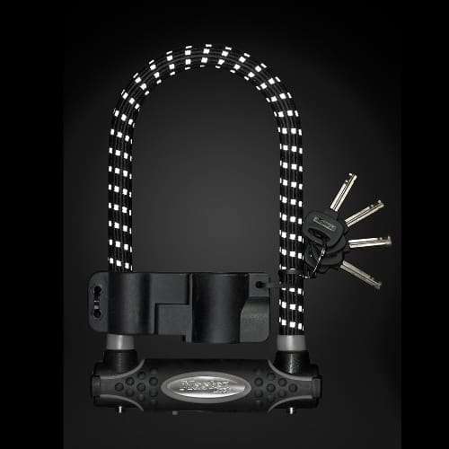 Master Lock U-rattalukk 8195 helkuriga