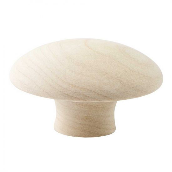 Beslag Design puidust mööblinupp Mushroom