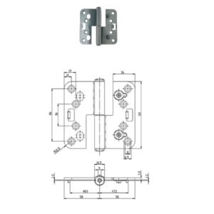 ABLOY uksehing ABL3558-110