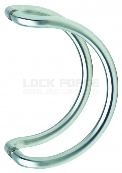 DOOR PULL 291-300/25(106) STAINLESS STEEL/SATIN