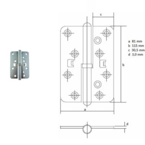 Lehthing UH115x33 laagriga