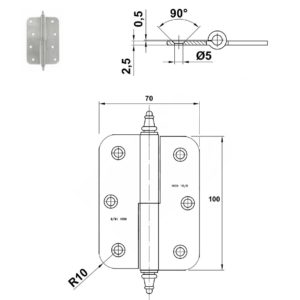 Lehthing UH2070-100 tippudega