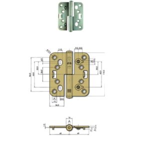ABLOY uksehing ABL3248-110 TMKSS