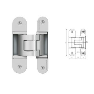 Peithing TECTUS PH311 3D (ukse paksus 40mm, 44mm)