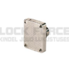 RIM LOCK 850, Ø19X22, W/TWO TURNS & LONG LATCH, NPL, CK SISO