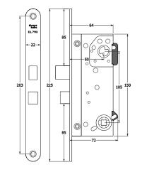 Lukuraam DORMA DL 7110 (IP20)