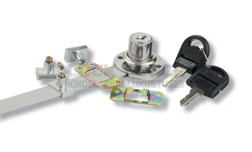 FURNITURE LOCK 851/500mm FOR DESK DRAWERS