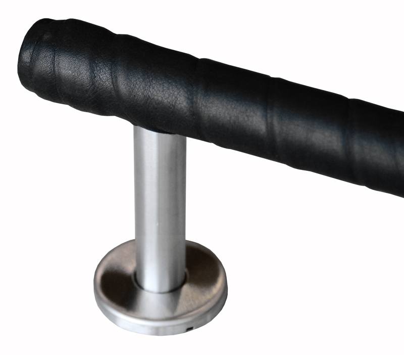 Uksekäepide Beslag Design Metal Bar nahaga