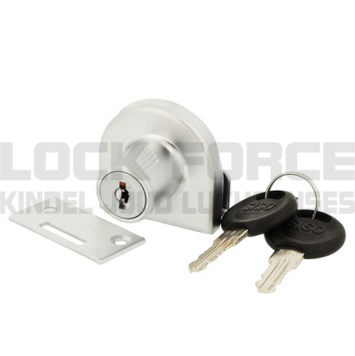 GLASS DOOR LOCK X-44, 180DG, CPL, STRAIGHT CAM NO.A02, CK SISO