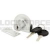 GLASS DOOR LOCK X-44, 180DG, CPL, STRAIGHT CAM NO.A02, CK SISO