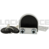 GLASS DOOR LOCK X-44, 180DG, CPL, STRAIGHT CAM NO.A02, CK SISO
