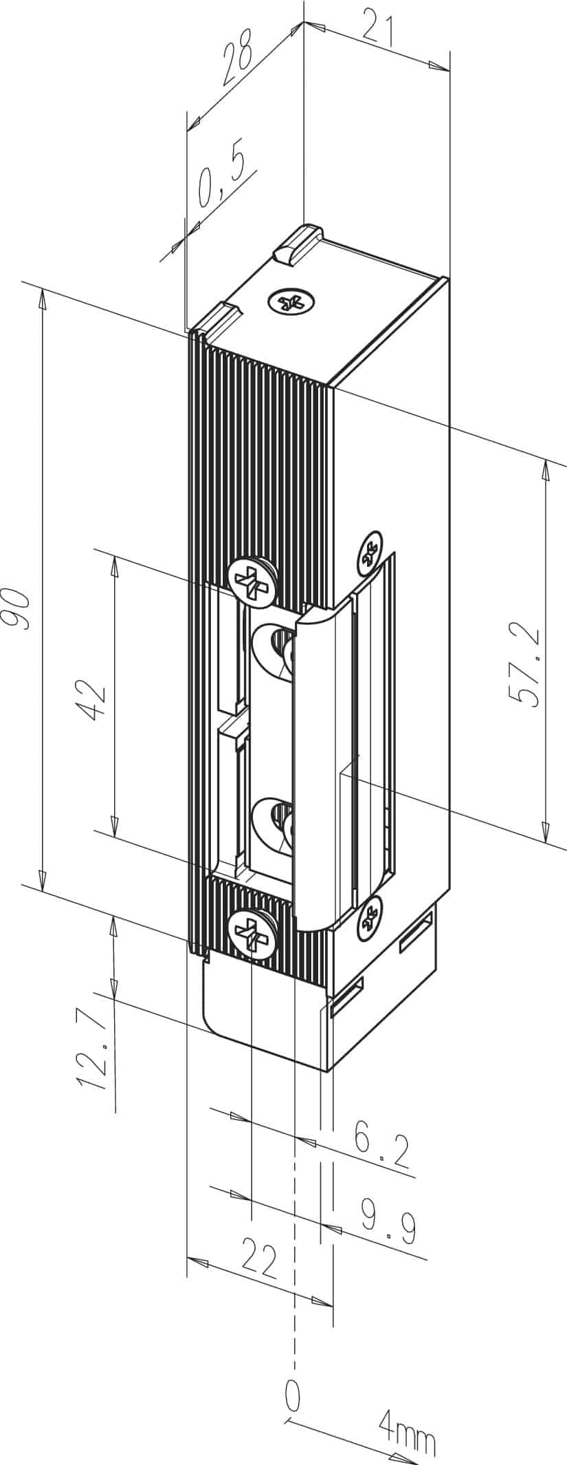 Elektrivasturaud Assa Abloy Eff-Eff 142U EI60