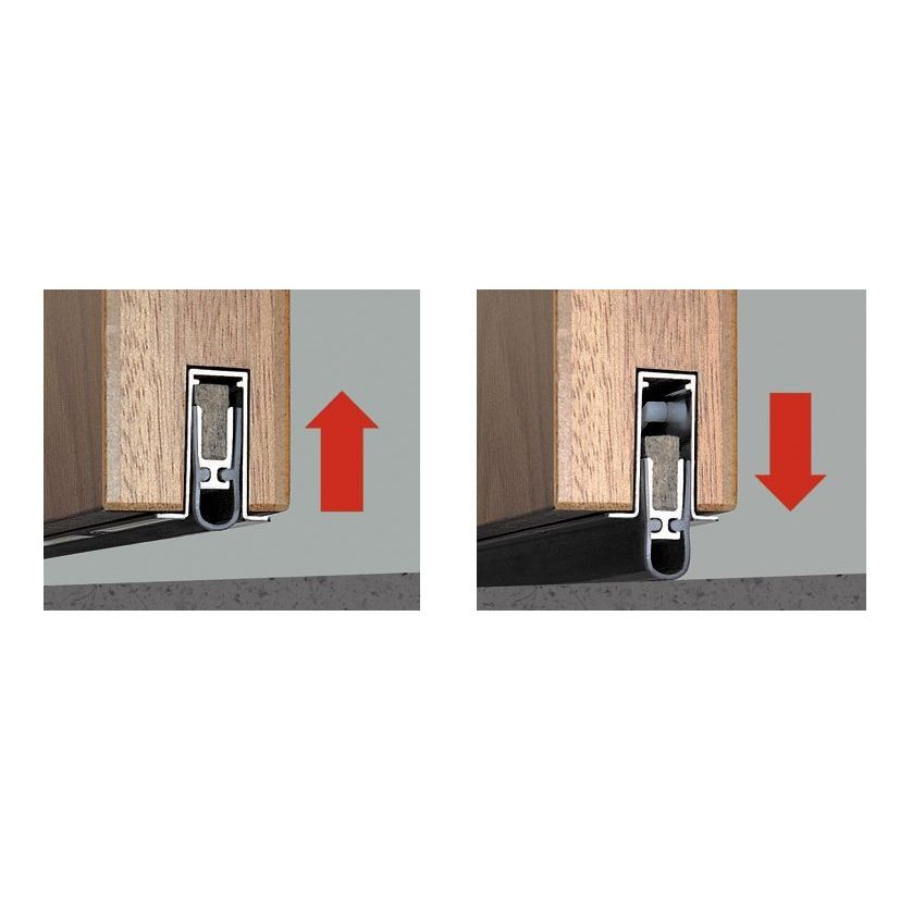 Assa Abloy automaatselt allalaskuv uksetihend Planet FT