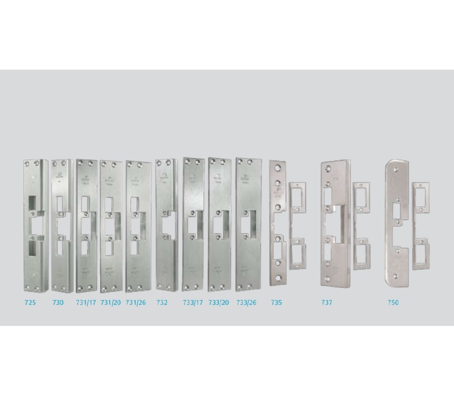 Assa Abloy standartse elektrivasturaua paigaldusplaadid