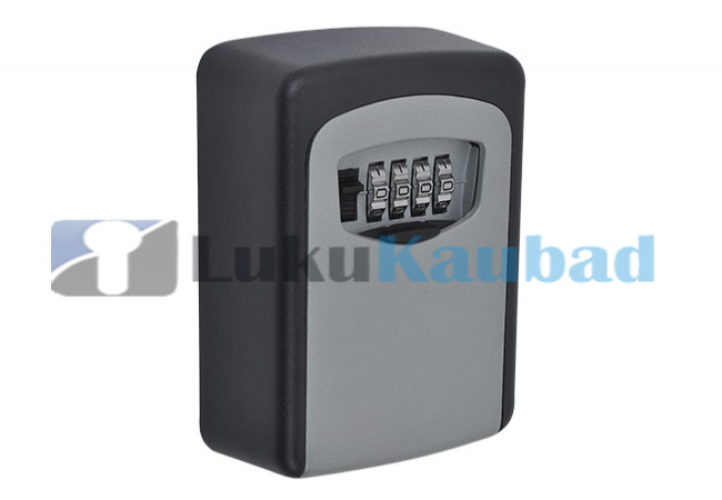 Seinale kinnitatav koodiga võtme turvakarp B-Harko HR10 (120x88x40 mm)
