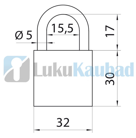 Tabalukud Gerda Iron Line KZZS S30