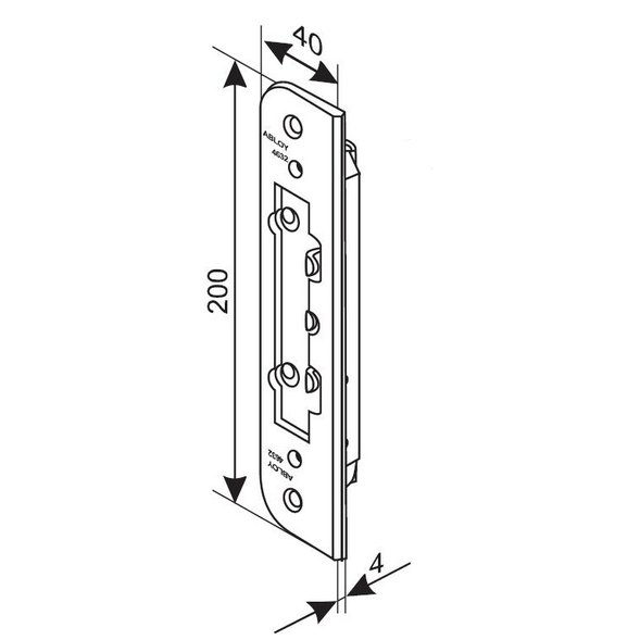 LUKUVASTUS ABLOY 4632 FE/ZL