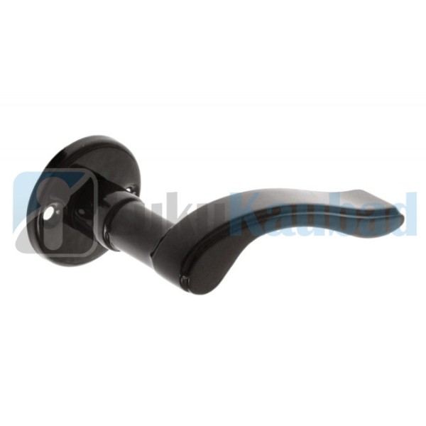 Ukselingid Wisberg D2 Bent (Must, euro lukule)