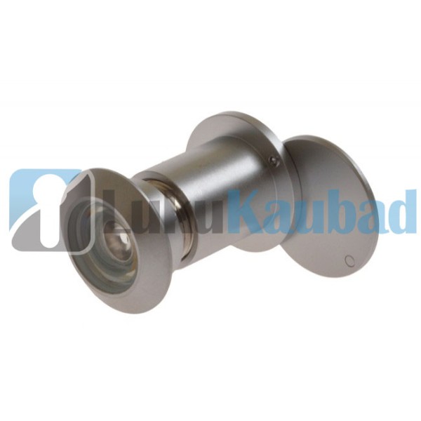 Uksesilm diameetriga 27, 40-70 mm paksusele uksele - mattkroom (vaatenurk 180 kraadi)