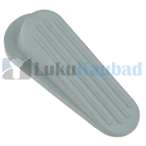 Uksetõkis kiil 28x108 mm (kummist, hall)