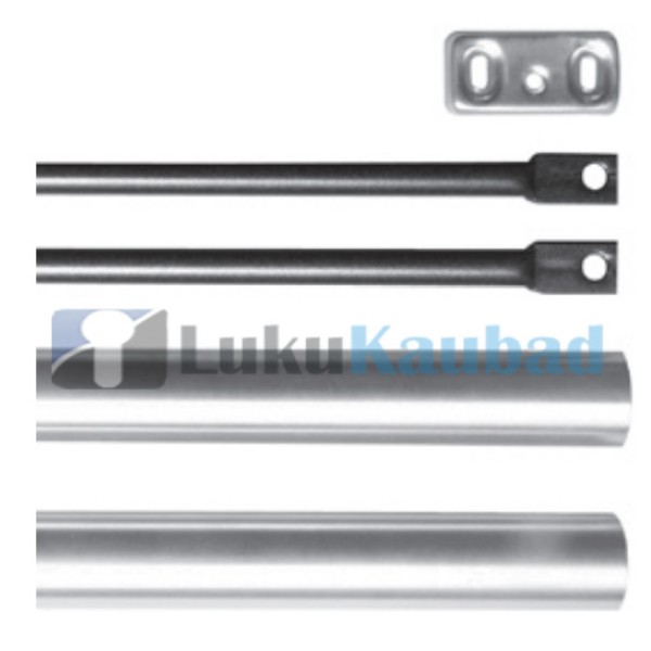 Vardad ja katted ISEO IDEA Bolt poomile 94300703 (hall / kuni 3400 mm uksele)