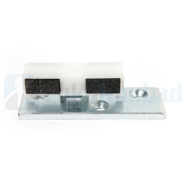 Vildipadjaga ASSA ABLOY Besam põrandajuhik puidust ukselehtede ja lengisüsteemide jaoks (GF-F EM802004)