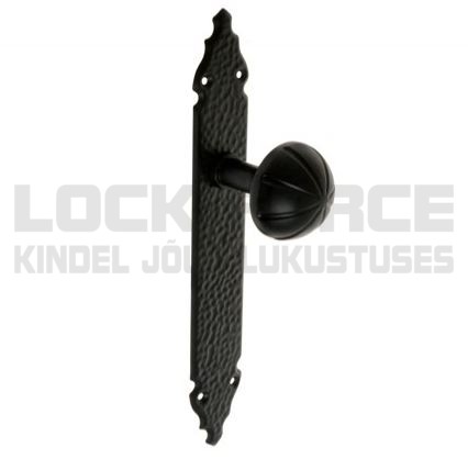 KNOB WITH LONG PLATE AMIG 19 BLACK
