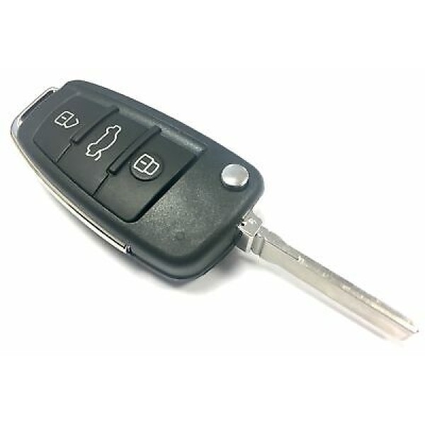 Võtmekorpus Audi -HU66, 3 nupuga